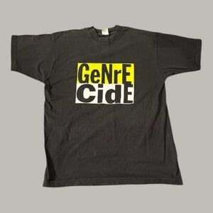 GENRECIDE T-SHIRT (ALICE IN CHAINS) SINGLE STITCH SIZE XL